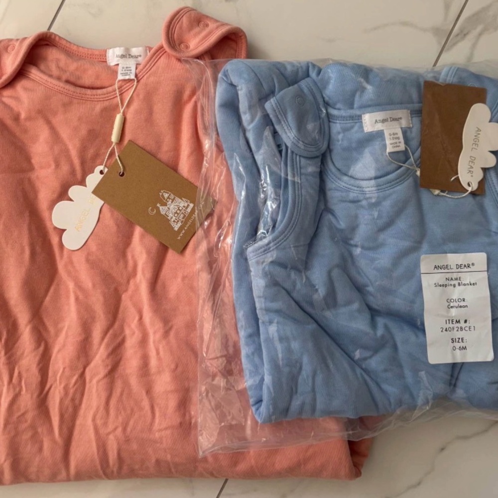 BUNDLE Angel Dear Sleep Sack CORAL
